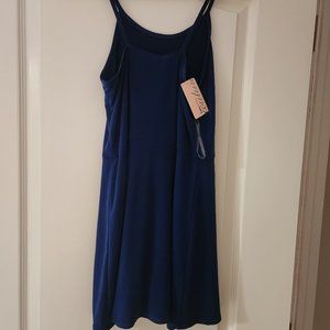 Sally Miller Coutour Romper Navy size XL (14-16) NWT